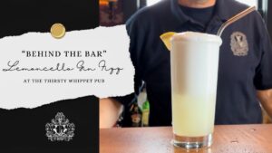 Behind The Bar | Lemoncello Gin Fizz